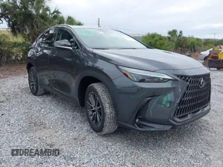 2022 Lexus NX with VIN 2T2AKCEZ1NC001321, listed as a IAAI auction lot 41945716 with 27,396 mi miles. Bid and sale history available at carsss.com. Image 1.
