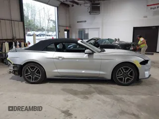 2018 Ford Mustang EcoBoost Premium with VIN 1FATP8UH2J5156459, listed as a IAAI auction lot 41963538 with 109,450 mi miles and . Bid and sale history available at carsss.com. Image 14.