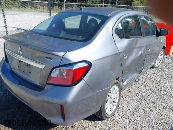 2022 Mitsubishi Mirage ES z VIN ML32FUFJ3NHF08881, wystawiony jako IAAI lot #41870193 z przebiegiem 38 474 mil mil oraz . Historia ofert i sprzedaży dostępna na DreamBid. Obrazek 4.