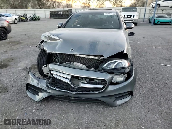 2020 Mercedes-Benz E-Class E 350 with VIN W1KZF8DB4LA765412, listed as a Copart auction lot 87007634 with 42,566 mi miles and Salvage Title. Bid and sale history available at carsss.com. Image 10.
