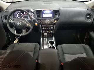 2020 Nissan Pathfinder S with VIN 5N1DR2AN0LC629690, listed as a Copart auction lot 89143465 with 49,442 mi miles and Salvage Title. Bid and sale history available at carsss.com. Image 8.