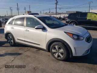 2018 Kia Niro LX with VIN KNDCB3LC6J5203171, listed as a Copart auction lot 49993795 with 57,575 mi miles and Salvage Title. Bid and sale history available at carsss.com. Image 4.