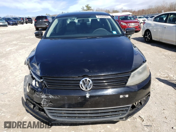 2012 Volkswagen Jetta Sedan S w/Sunroof with VIN 3VW2K7AJ2CM383313, listed as a Copart auction lot 51040495 with 149,972 mi miles and Non Repairable. Bid and sale history available at carsss.com. Image 5.