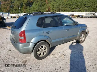 2006 Hyundai Tucson GLS with VIN KM8JN12D56U350295, listed as a Copart auction lot 77243594 with 192,335 mi miles and Salvage Title. Bid and sale history available at carsss.com. Image 3.