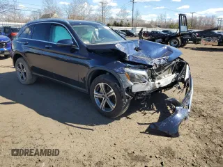 2019 Mercedes-Benz GLC with VIN WDC0G4KB5KV153037, listed as a Copart auction lot 50768415 with 52,018 mi miles and Salvage Title. Bid and sale history available at carsss.com. Image 4.
