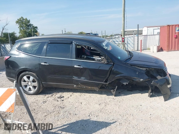 2014 Chevrolet Traverse LTZ with VIN 1GNKRJKD8EJ290923, listed as a IAAI auction lot 40377848 with 161,456 mi miles and . Bid and sale history available at DreamBid. Image 14.