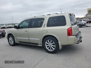 2008 Infiniti QX56 with VIN 5N3AA08C18N907177, listed as a Copart auction lot 53123805 with 234,804 mi miles and Salvage Title. Bid and sale history available at carsss.com. Image 2.
