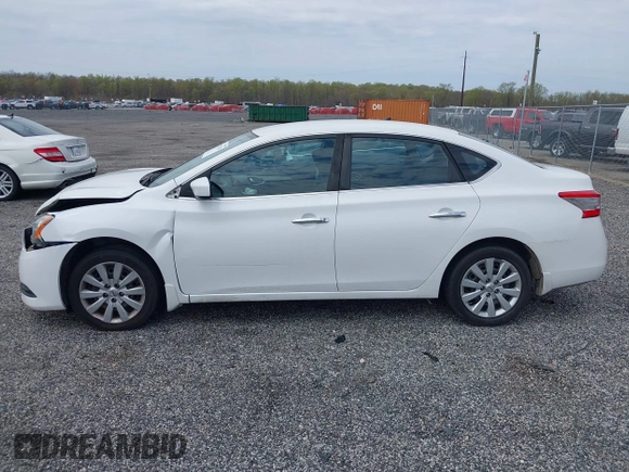 2014 Nissan Sentra S with VIN 3N1AB7AP3EL642177, listed as a IAAI auction lot 42022129 with 153,289 mi miles and . Bid and sale history available at DreamBid. Image 15.
