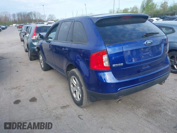 2013 Ford Edge SEL with VIN 2FMDK3JC3DBA32916, listed as a IAAI auction lot 42098179 with 146,093 mi miles. Bid and sale history available at carsss.com. Image 3.