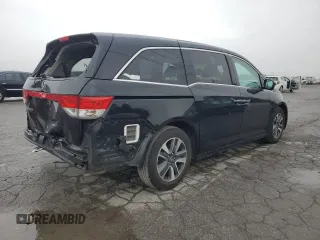 2015 Honda Odyssey Touring Elite z VIN 5FNRL5H93FB092682, wystawiony jako Copart lot #56884835 z przebiegiem 115 810 mil mil oraz Szkoda całkowita • Salvage title. Historia ofert i sprzedaży dostępna na DreamBid. Obrazek 3.