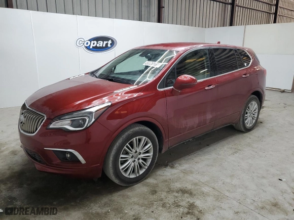 2017 Buick Envision Preferred with VIN LRBFXASA5HD124138, listed as a Copart auction lot 49961715 with 44,145 mi miles and Clean Title. Bid and sale history available at carsss.com. Image 1.