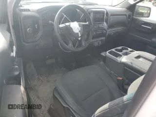 2020 Chevrolet Silverado 1500 Work Truck with VIN 3GCNWAEF1LG331483, listed as a Copart auction lot 44517375 with 100,453 mi miles and Salvage Title. Bid and sale history available at DreamBid. Image 8.