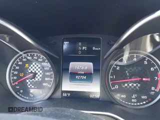 2016 Mercedes-Benz C 450 AMG with VIN 55SWF6EB4GU124515, listed as a IAAI auction lot 41830424 with 92,704 mi miles and . Bid and sale history available at DreamBid. Image 7.