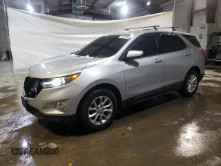2018 Chevrolet Equinox LT with VIN 2GNAXJEVXJ6275160, listed as a Copart auction lot 44255505 with 114,012 mi miles and Salvage Title. Bid and sale history available at DreamBid. Image 1.