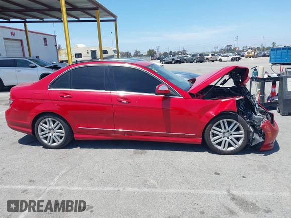 2009 Mercedes-Benz C 300 Sport with VIN WDDGF81X99R068707, listed as a IAAI auction lot 42338074 with 106,559 mi miles and . Bid and sale history available at DreamBid. Image 13.