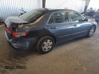 2005 Honda Accord LX with VIN JHMCM56495C007722, listed as a Copart auction lot 65002375 with 283,284 mi miles and Salvage title. Bid and sale history available at DreamBid. Image 3.