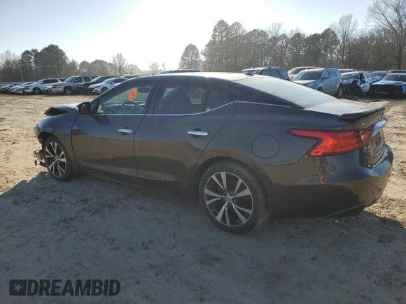2016 Nissan Maxima SV z VIN 1N4AA6AP9GC406079, wystawiony jako Copart lot #43797805 z przebiegiem 139 039 mil mil oraz Szkoda całkowita • Salvage title. Historia ofert i sprzedaży dostępna na DreamBid. Obrazek 2.