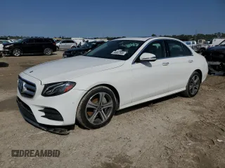 2020 Mercedes-Benz E-Class E 350 with VIN WDDZF8DBXLA747304, listed as a Copart auction lot 44607655 with 52,812 mi miles and Salvage Title. Bid and sale history available at carsss.com. Image 1.