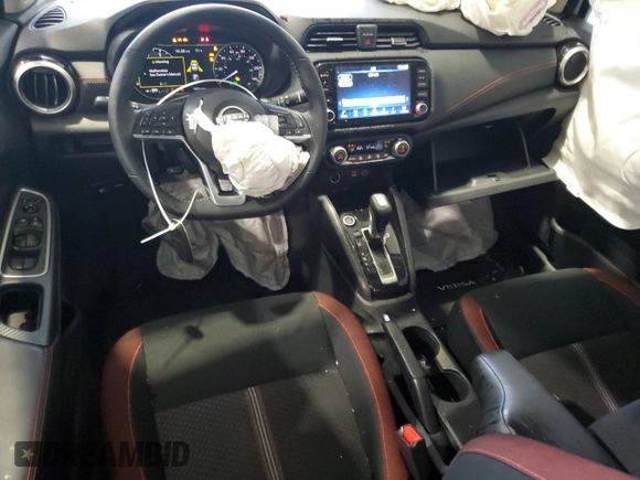 2024 Nissan Versa SR with VIN 3N1CN8FV6RL924591, listed as a Copart auction lot 58532785 with 1,651 mi miles and Salvage title. Bid and sale history available at DreamBid. Image 8.