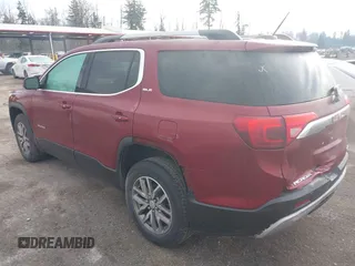2017 GMC Acadia SLE with VIN 1GKKNSLA9HZ294472, listed as a IAAI auction lot 41080125 with 124,432 mi miles. Bid and sale history available at carsss.com. Image 3.