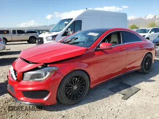 2014 Mercedes-Benz CLA 250 z VIN WDDSJ4GB2EN133136, wystawiony jako Copart lot #55437955 z przebiegiem 80 407 mil mil oraz Szkoda całkowita • Salvage title. Historia ofert i sprzedaży dostępna na DreamBid. Obrazek 1.