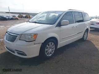 2013 Chrysler Town & Country Touring with VIN 2C4RC1BG2DR620651, listed as a IAAI auction lot 41895163 with 183,385 mi miles. Bid and sale history available at carsss.com. Image 2.