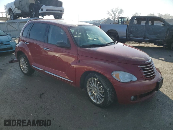 2008 Chrysler PT Cruiser Limited with VIN 3A8FY68828T122303, listed as a Copart auction lot 44320595 with 112,309 mi miles and Salvage title. Bid and sale history available at DreamBid. Image 4.