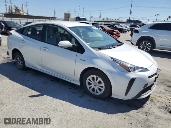 2022 Toyota Prius L Eco with VIN JTDKAMFU4N3189569, listed as a Copart auction lot 60915935 with 195,920 mi miles and Clean title. Bid and sale history available at DreamBid. Image 4.