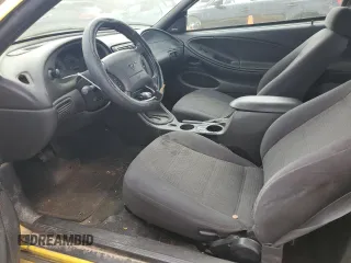 2002 Ford Mustang Standard with VIN 1FAFP40442F128344, listed as a Copart auction lot 48189045 with 0 mi miles and Salvage Title. Bid and sale history available at carsss.com. Image 7.