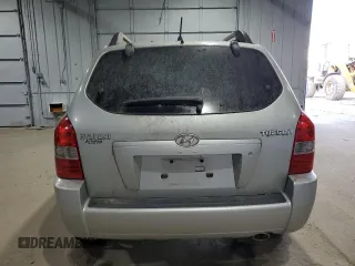 2007 Hyundai Tucson GLS with VIN KM8JM12B07U568762, listed as a Copart auction lot 83467774 with 0 mi miles and Clean Title. Bid and sale history available at carsss.com. Image 6.