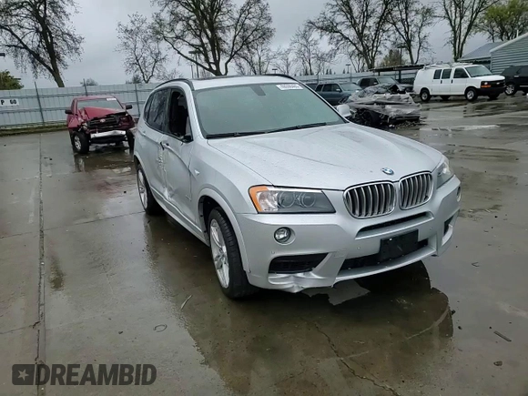 2013 BMW X3 xDrive35i with VIN 5UXWX7C54DL977845, listed as a Copart auction lot 48598485 with 24,753 mi miles and Salvage Title. Bid and sale history available at DreamBid. Image 11.