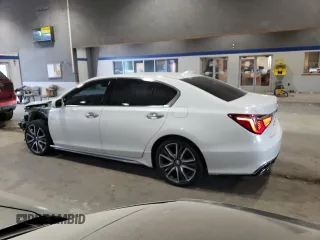 2020 Acura RLX Hybrid Advance Pkg with VIN JH4KC2F95LC000305, listed as a Copart auction lot 80077424 with 86,431 mi miles and Salvage Title. Bid and sale history available at carsss.com. Image 2.