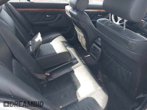 2001 BMW 5 Series 525i with VIN WBADT43461GF59799, listed as a IAAI auction lot 41833857 with Not Provided miles and . Bid and sale history available at DreamBid. Image 8.