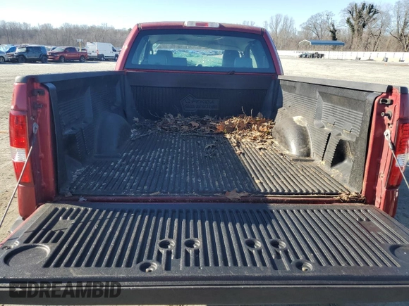 2007 Ford F-150 XL with VIN 1FTPX12V57KC72793, listed as a Copart auction lot 43690065 with 152,665 mi miles and Salvage title. Bid and sale history available at DreamBid. Image 6.