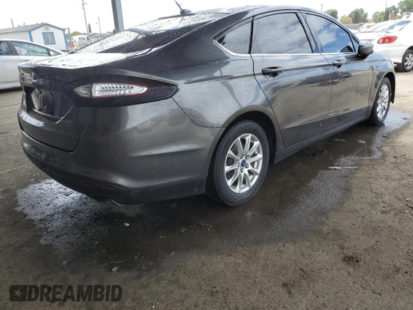 2015 Ford Fusion S with VIN 3FA6P0G7XFR183351, listed as a Copart auction lot 52953975 with 147,646 mi miles and Salvage Title. Bid and sale history available at DreamBid. Image 3.