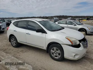 2012 Nissan Rogue S with VIN JN8AS5MT3CW264173, listed as a Copart auction lot 50833615 with 138,854 mi miles and Salvage Title. Bid and sale history available at carsss.com. Image 4.