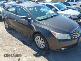 2013 Buick LaCrosse Leather with VIN 1G4GC5ER0DF178483, listed as a IAAI auction lot 41781722 with 113,776 mi miles. Bid and sale history available at carsss.com. Image 1.