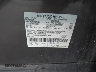 2015 Ford Explorer XLT with VIN 1FM5K8D80FGA93600, listed as a IAAI auction lot 41892821 with 207,028 mi miles and . Bid and sale history available at carsss.com. Image 9.