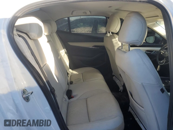2023 Mazda 3 Premium Plus with VIN 3MZBPBEY5PM381086, listed as a Copart auction lot 87050334 with 35,698 mi miles and Salvage Title. Bid and sale history available at DreamBid. Image 10.