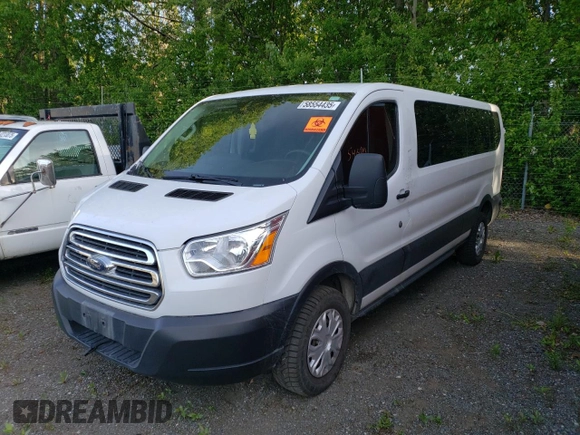 2019 Ford Transit Passenger XL with VIN 1FBZX2ZM4KKA92925, listed as a Copart auction lot 58554435 with Not provided miles and Non repairable. Bid and sale history available at DreamBid. Image 1.