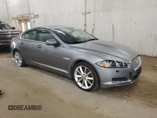 2015 Jaguar XF Portfolio with VIN SAJWJ0FF8F8U65883, listed as a Copart auction lot 55783945 with 133,431 mi miles and Salvage Title. Bid and sale history available at DreamBid. Image 4.