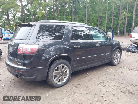 2012 GMC Acadia Denali with VIN 1GKKVTED4CJ189732, listed as a IAAI auction lot 42746391 with 150,950 mi miles and . Bid and sale history available at DreamBid. Image 4.