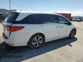 2019 Honda Odyssey Elite с VIN 5FNRL6H98KB091527, выставлен на аукционе Copart как лот 60927275 с пробегом 70 757 миль миль и На запчасти • Non repairable. История ставок и продаж доступна на DreamBid. Изображение 3.