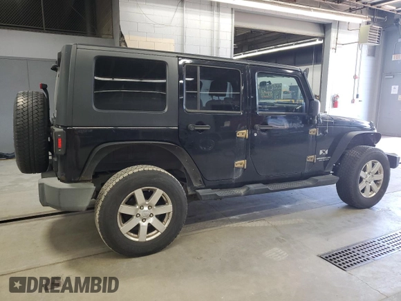 2008 Jeep Wrangler Unlimited X with VIN 1J4GA391X8L529324, listed as a Copart auction lot 56750835 with 175,590 mi miles and Clean Title. Bid and sale history available at DreamBid. Image 3.