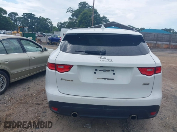 2017 Jaguar F-Pace 35t Prestige with VIN SADCK2BV6HA068843, listed as a IAAI auction lot 42514236 with 149,530 mi miles and . Bid and sale history available at DreamBid. Image 17.