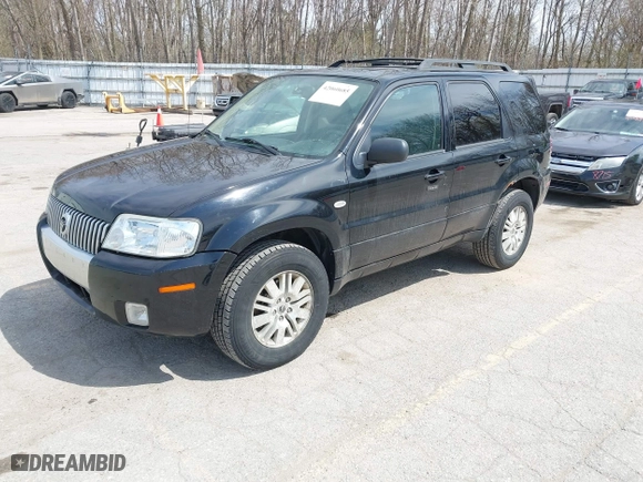 2005 Mercury Mariner Luxury with VIN 4M2CU57115DJ19408, listed as a IAAI auction lot 42060685 with 204,744 mi miles. Bid and sale history available at carsss.com. Image 2.