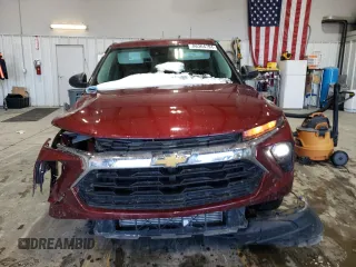 2024 Chevrolet TrailBlazer LS with VIN KL79MNSL3RB081509, listed as a Copart auction lot 86364794 with 25,550 mi miles and Salvage Title. Bid and sale history available at DreamBid. Image 5.