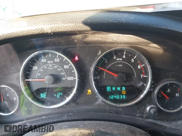 2011 Jeep Wrangler Rubicon with VIN 1J4HA6D11BL564211, listed as a IAAI auction lot 41242240 with 124,039 mi miles and . Bid and sale history available at carsss.com. Image 7.