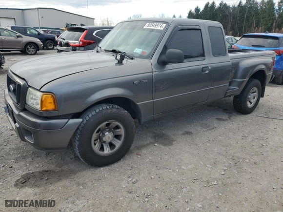 2004 Ford Ranger Edge with VIN 1FTYR14E34PA20759, listed as a Copart auction lot 80549974 with 122,240 mi miles and Salvage Title. Bid and sale history available at carsss.com. Image 1.