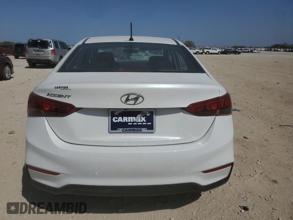 2019 Hyundai Accent SE with VIN 3KPC24A30KE071233, listed as a Copart auction lot 49329325 with 55,049 mi miles and Salvage Title. Bid and sale history available at carsss.com. Image 6.